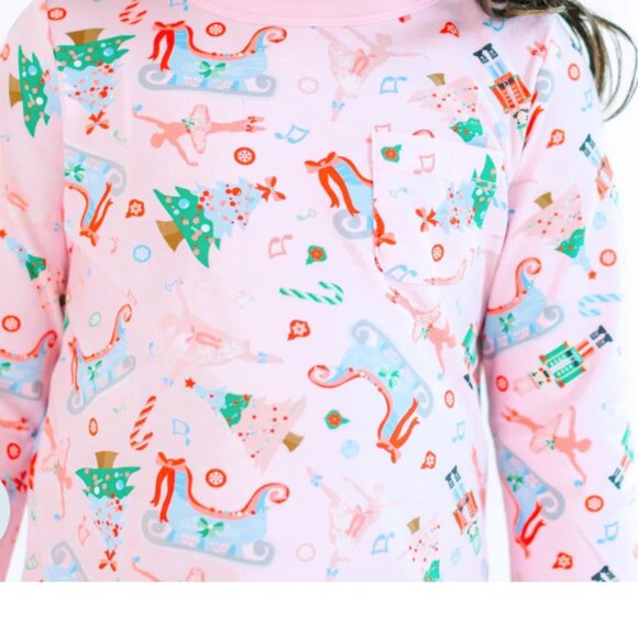 NWOT Magnolia Baby Christmas Holiday Nutcracker Joy Footies 3M - Picture 3 of 5